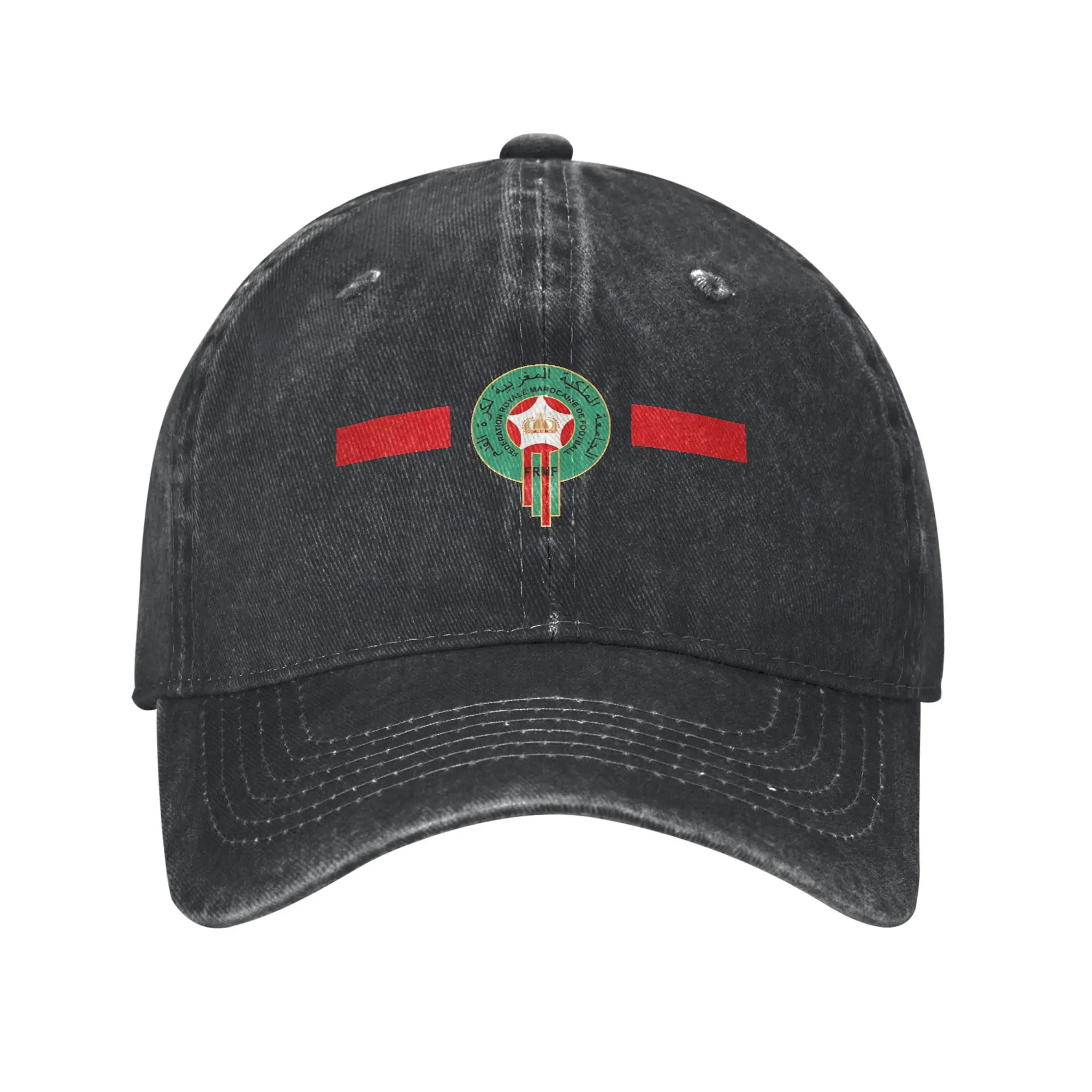 Morocco Maroc المنتخب المغربي  flag Moroccan Merch Baseball Cap Men Women Fashion  Caps Hat Adjustable Sun Cap