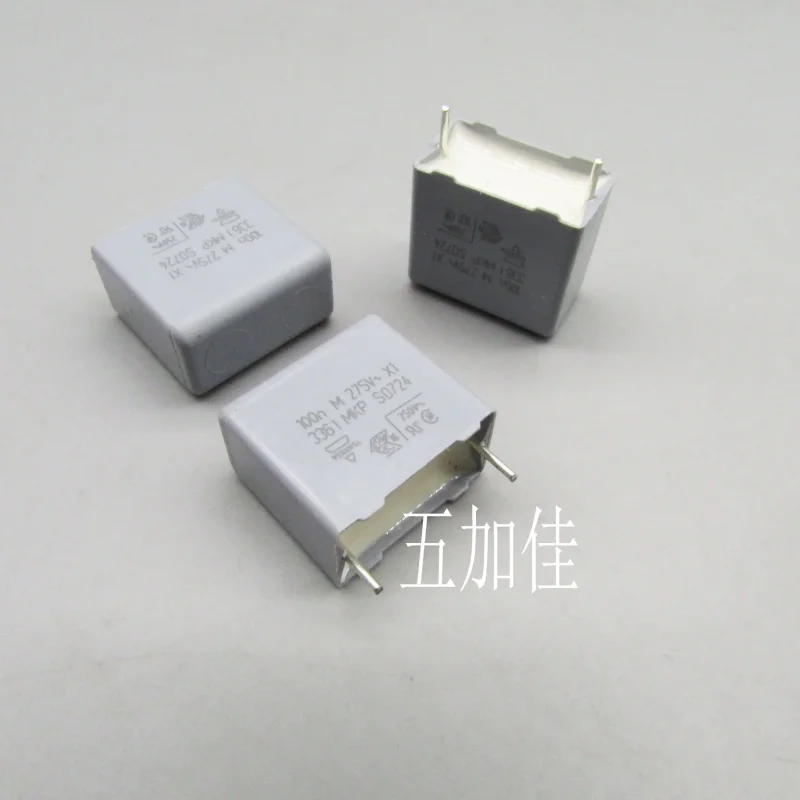 10-100pcs MKP336 275V0.1UF 275V100NF imported BFC233610104 polypropylene film capacitor