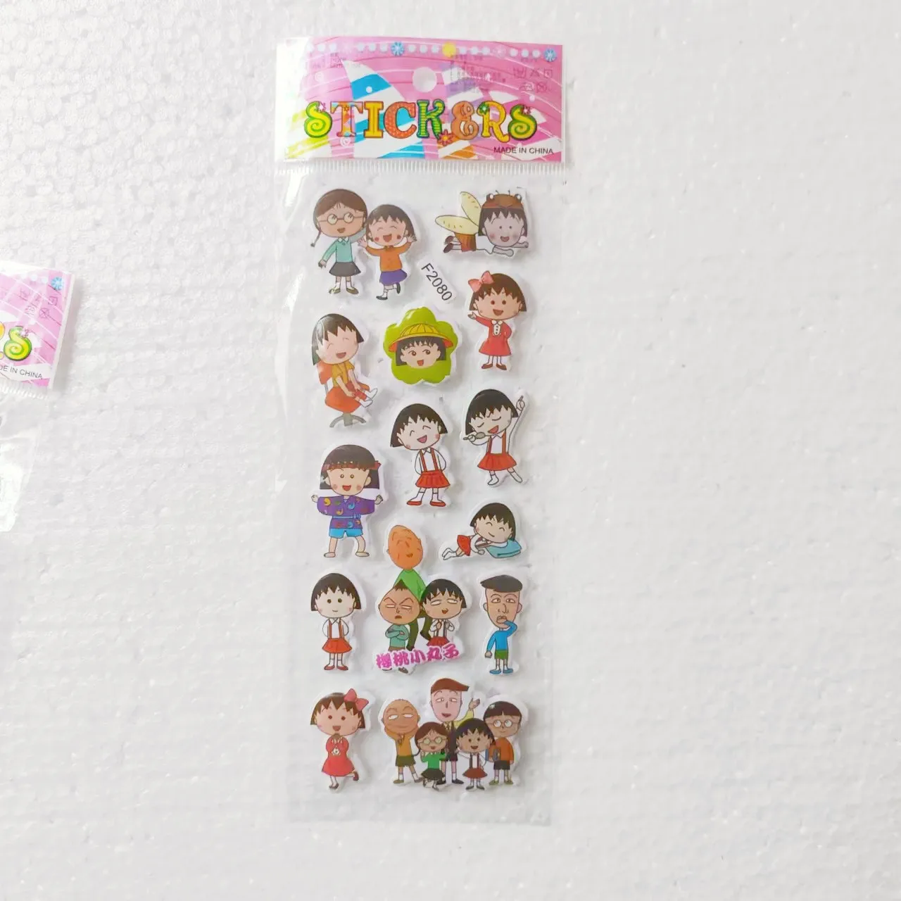 6pcs Japan Anime Chibi Moruku Han Stickers Stationery Notebook Scrapbook Paper Diary Kawaii Chibi Maruko Chan Sticker