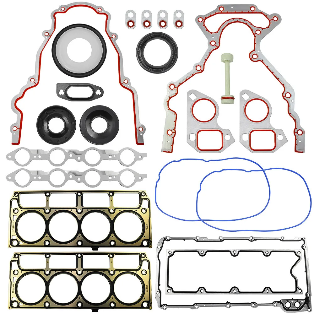 

New LS Gasket Set Kit &LS9 Head Gaskets LS1/LS6/LQ4/LQ9/4.8/5.3/5.7/6.0L GEN III