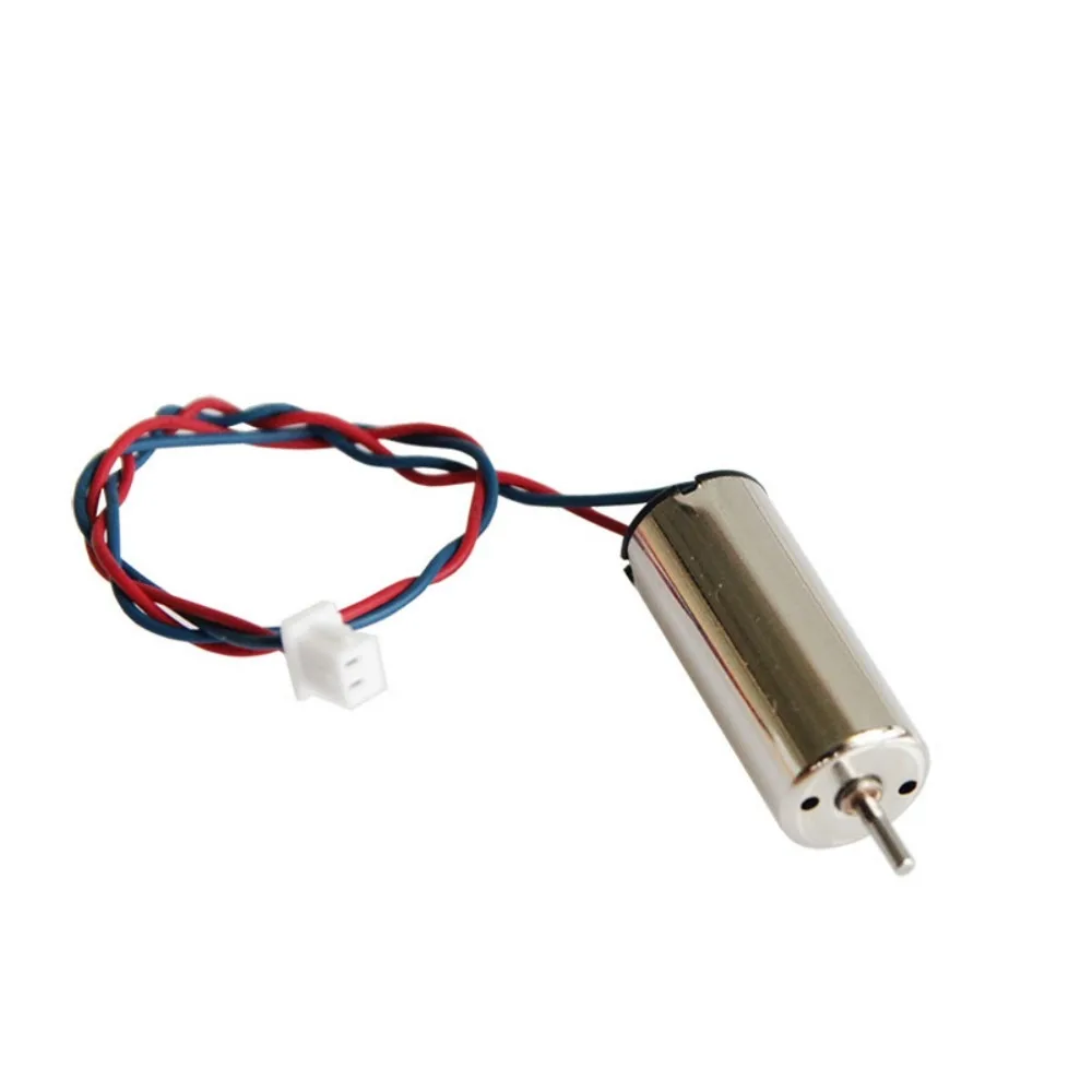 8520 Coreless Brushed Motor 60000RPM 1.2mm Shaft CW CCW 3-5V 80mA Current 1.25mm 2P Connector for RC Fixed-wing Quadcopter Drone