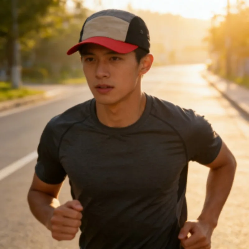 Custom Printed Logo Sunscreen Color Blocking Quick-drying Hat Summer Men and Women Outdoor Sports Shade Breathable Baseball Cap