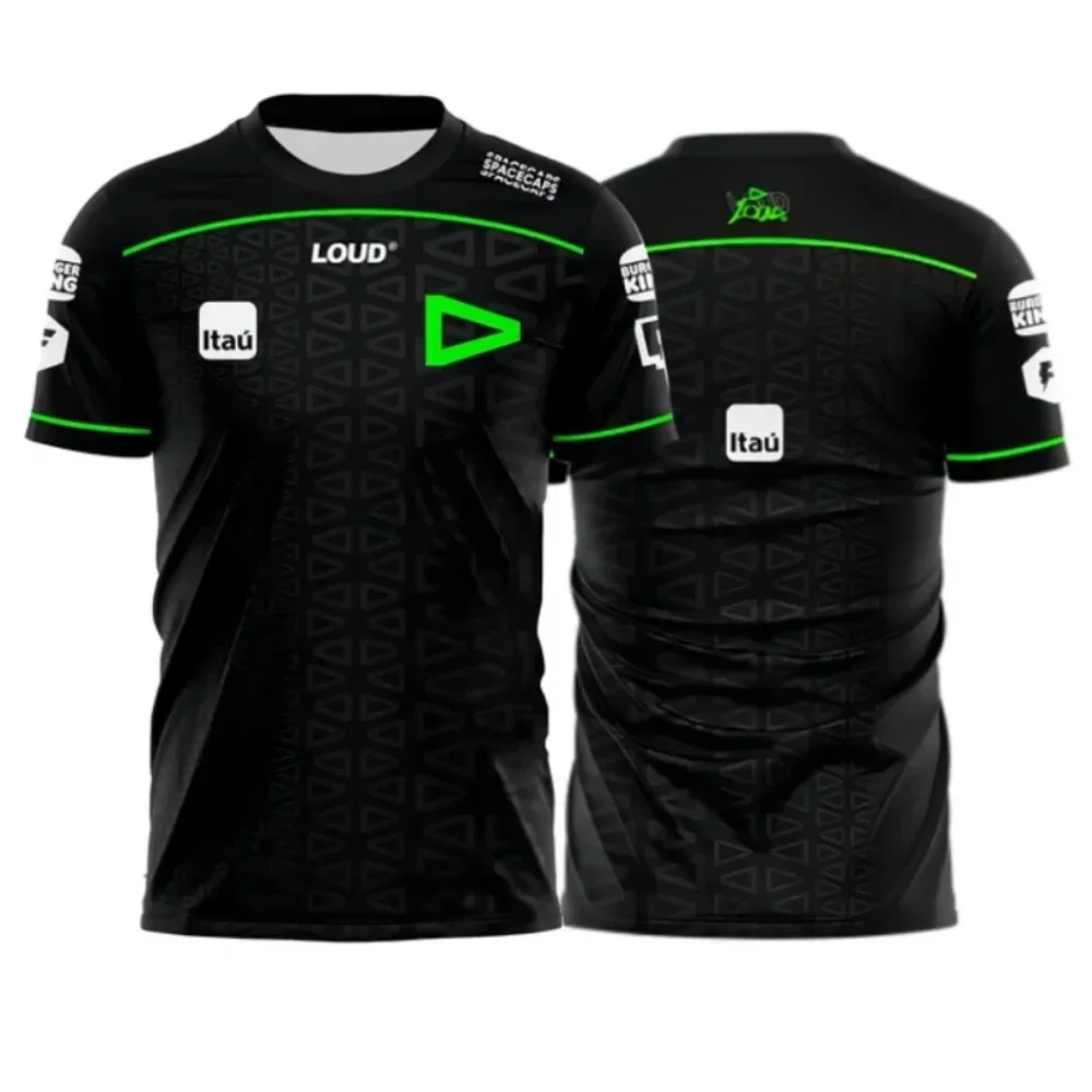 

Casual Fashion 2025 Motorcycle Amplifier Team Economy Suit Men's 3D Economy Suit Outdoor Sports Round-neck Short-sleeved