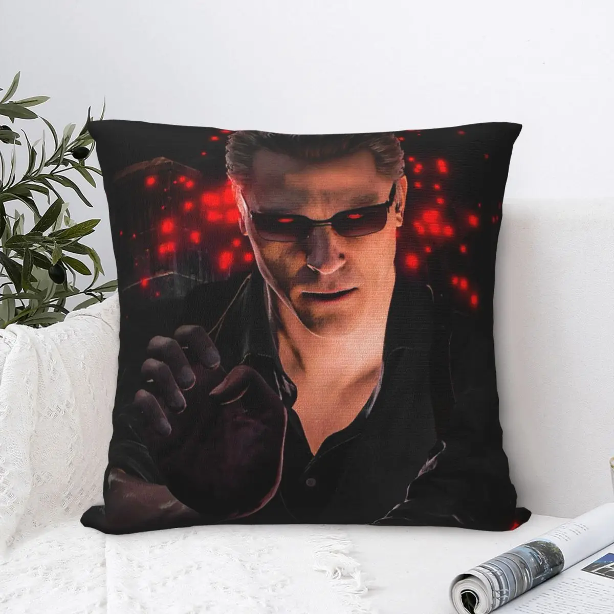 Decorative Pillowcase Albert Wesker Accessories Home Pillow Case Cover Square Multi-Size Wholesale
