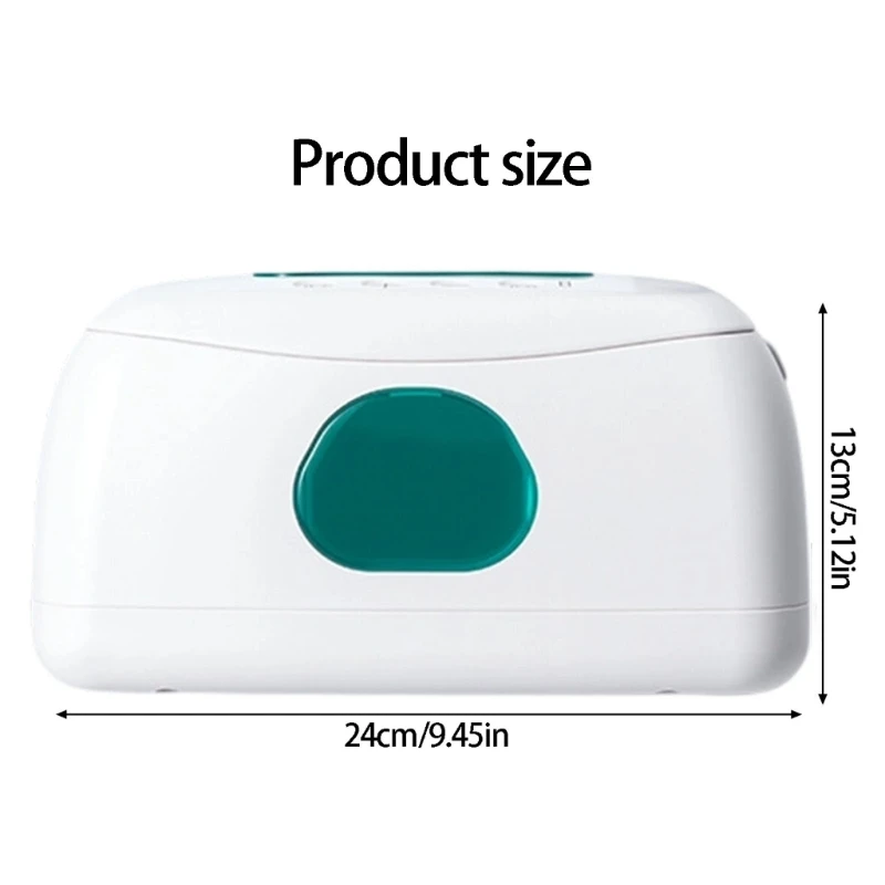  Portable Baby Wipes Heater With USB Rechargeable And Viewing Window For Infants