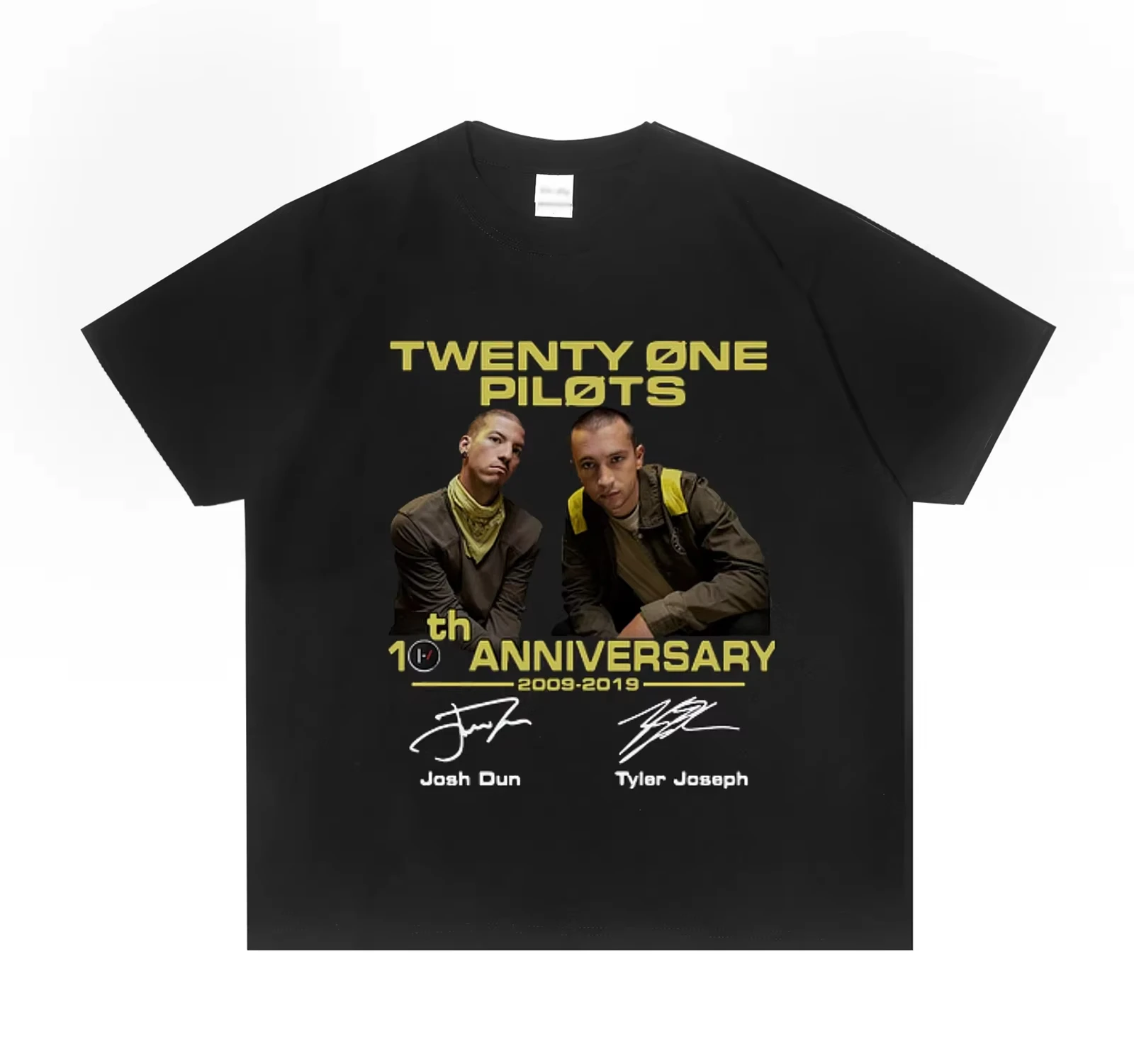 

Twenty One Pilots Rock для мужчин и женщин с одинаковым модным повседневным трендом, высококачественная хлопковая футболка с мотоциклетным коротким рукавом