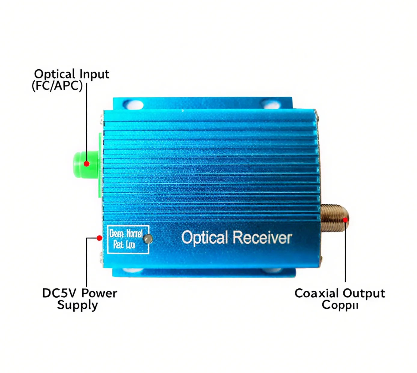 FTTH Optical Receiver CATV Mini Node 1550nm WDM High Output OR23 Fiber Optic Equipment with AGC Ultra-Low Level -23dbm