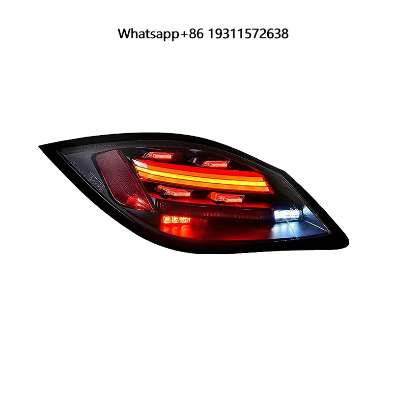 Car Styling Tail Lamp for Porsche Cayman 987.2 Tail Lights 2009-2012 Boxter LED Tail Light DRL Brake Reverse Auto Accessories