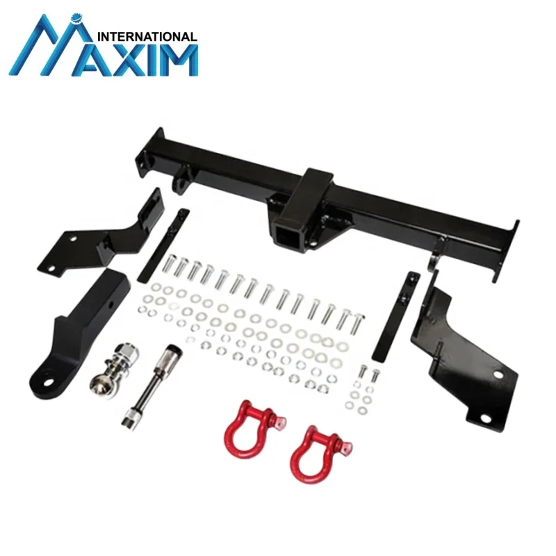 Off Road Towing Parts Rear Trailer Tow Hitch with D-rings Towing Bar for Suzuki Jimny