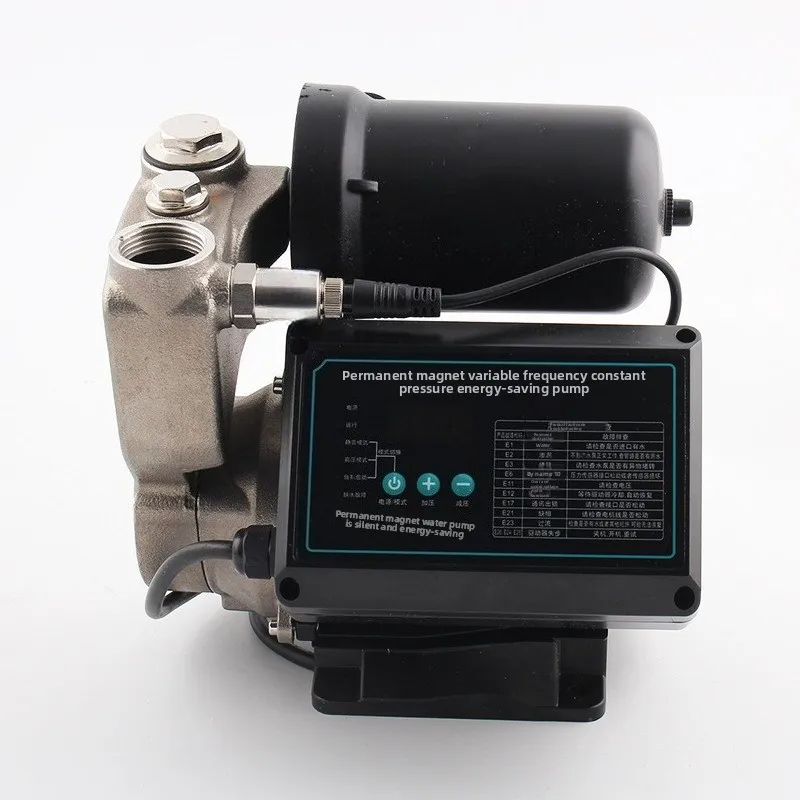 304 Stainless Steel Variable Frequency Constant Pressure Pump Self-Priming Whole House Multistage Centrifugal Booster