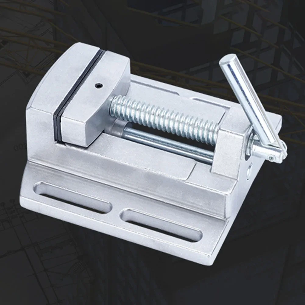 

Aluminum Drill Vise for Manual Clamping Suitable for Mini Drill Perfect for Drilling and Polishing with 70mm Max Capacity