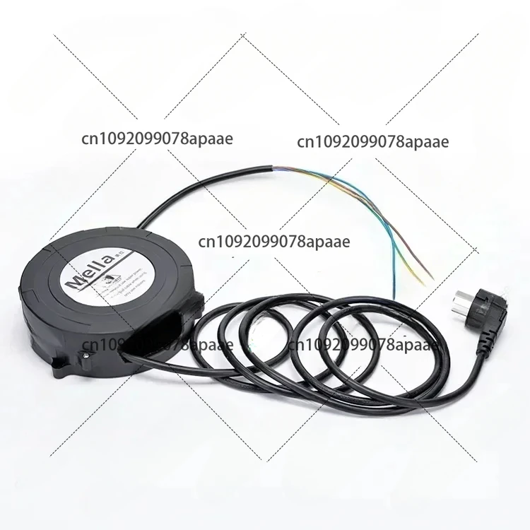 

H05VV-F 3-контактный 0,75 мм2 4,5 метра кабельная катушка барабанная катушка для электрического шнура выдвижная с индивидуальной вилкой