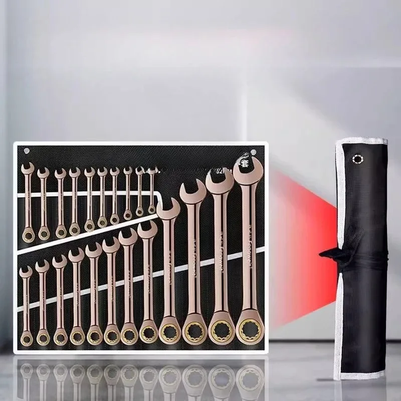

Набор гаечных ключей с двойной головкой и 72 зубьями, реверсивный, с торцевым и рожковым зевом, для быстрого ремонта и обслуживания автомобилей