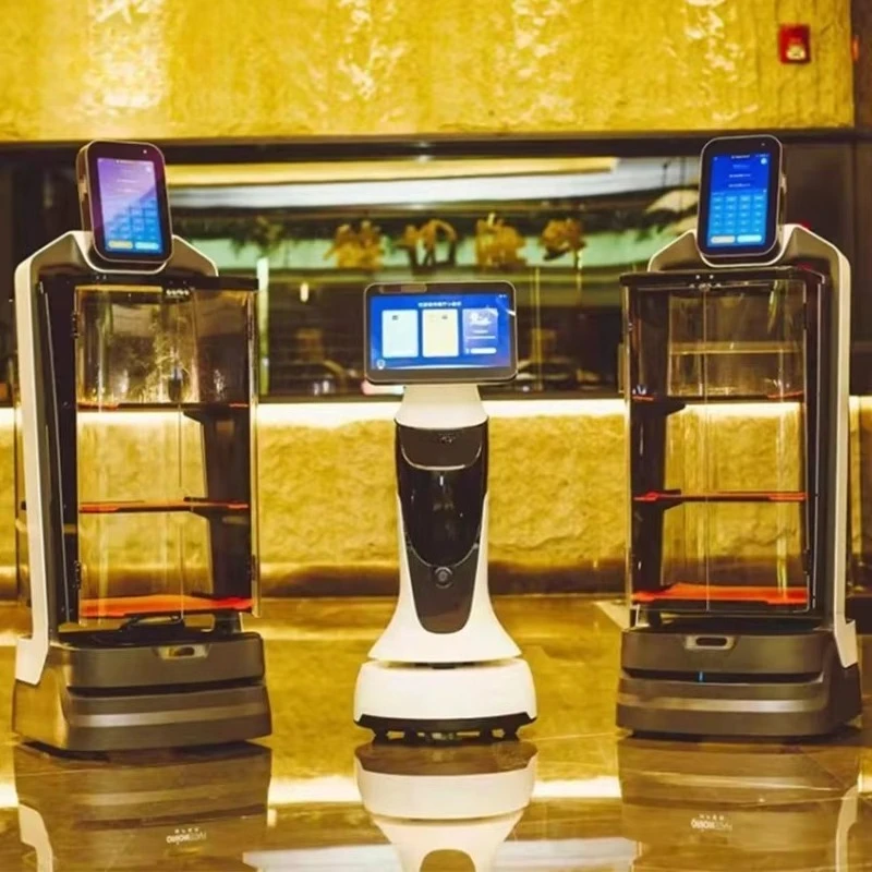 Intelligent Autonomous Reception Bank Business Consultation Smart Robot Robot Delivery Lock Box Vending Machine