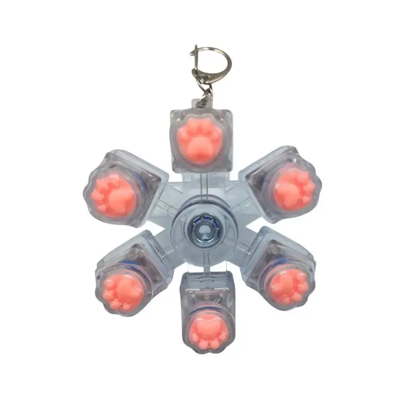 Tastatur-Spielzeug zur Stressreduzierung, Dekompressions-Schlüsselanhänger, Tastatur-Tasten zum Drücken, Schlüsselanhänger für Taschen, Charm-Anhänger – Detail 11