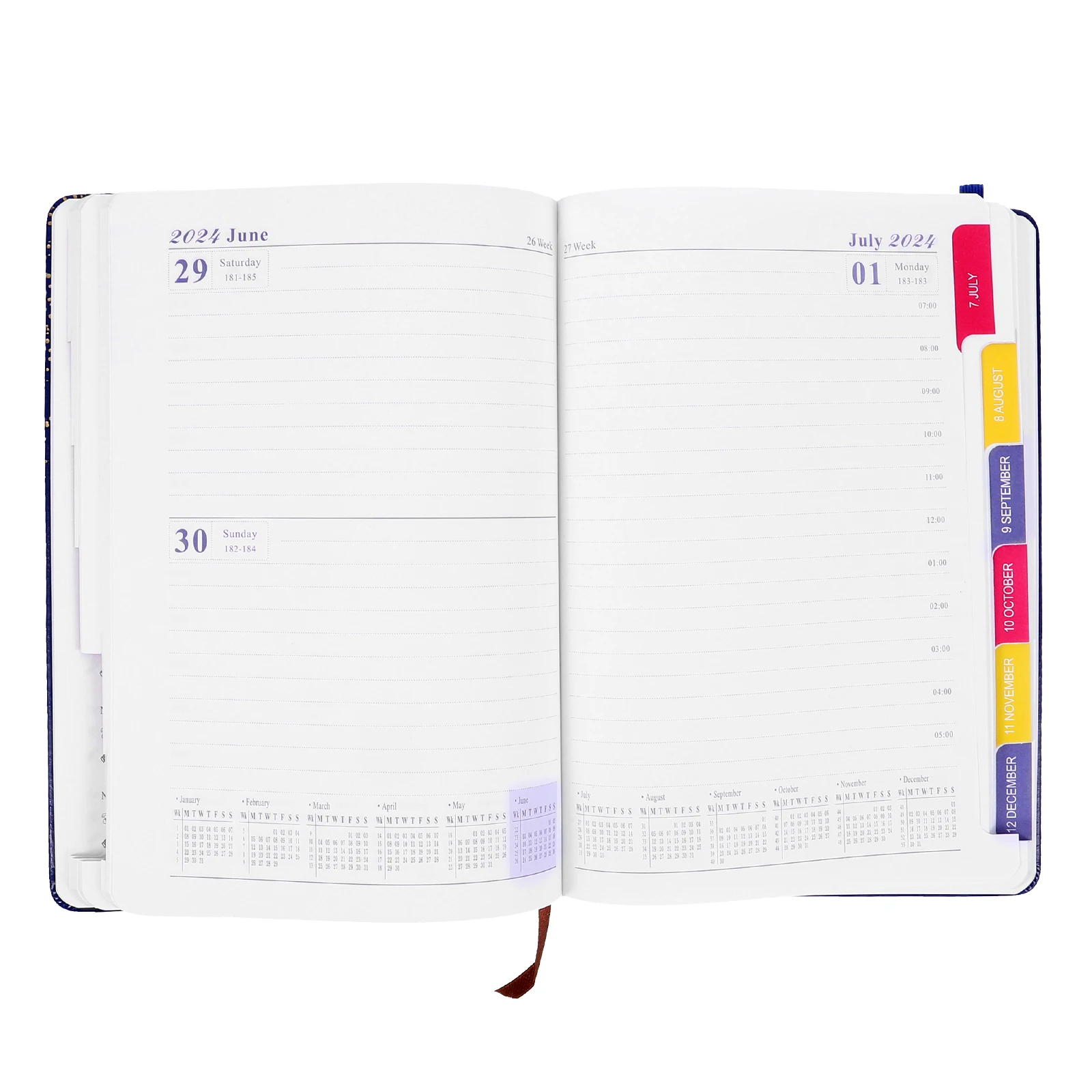 2023 Agenda Planner Book Monthly Weekly Pocket Travel Sketchbooks Portable ganizer Notebook Academic Diary Office