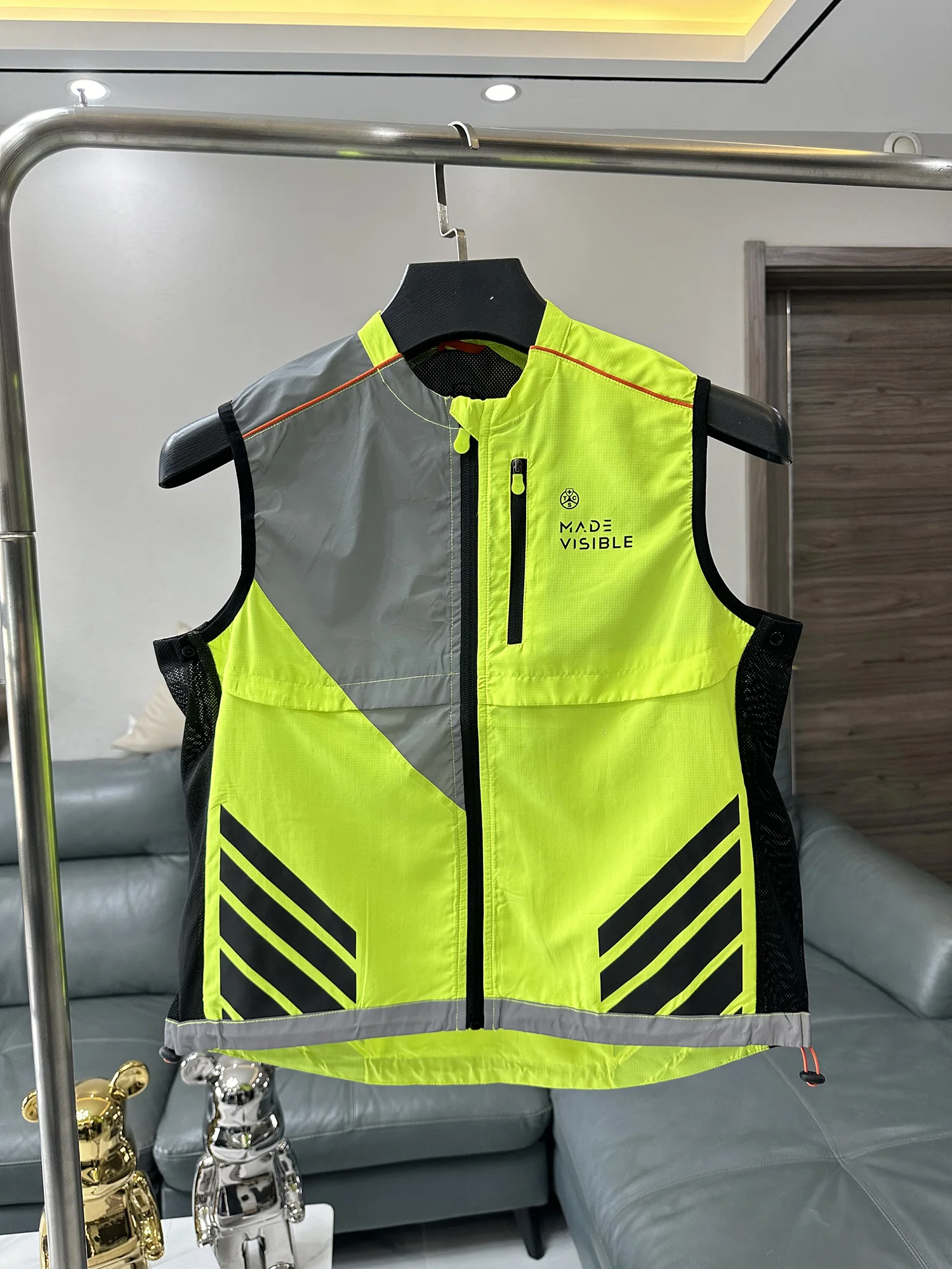 Reflective Lightweight Outdoor Cycling Vest Children's Youth Fashionable Bicycle Riding Clothing Breathable Safety Gear