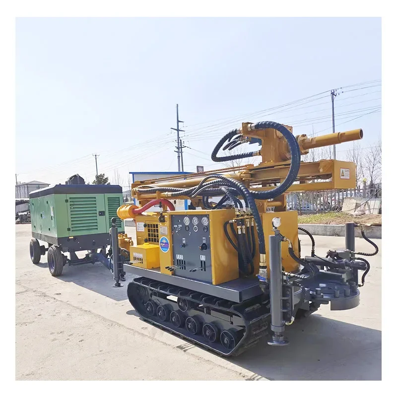 800m Hydraulic Water Well Drilling Machine Tractor Water Well Drilling Rig Water Well Drill Rigs For Sale