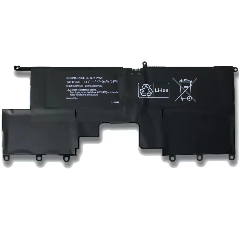 

Аккумулятор для ноутбука VGP-BPS38 для SONY VAIO PRO11 PRO13 SVP1321BPXB SVP13216PG SVP132A1CM SVP11217SCS BPS38 7.5V 4740mAh