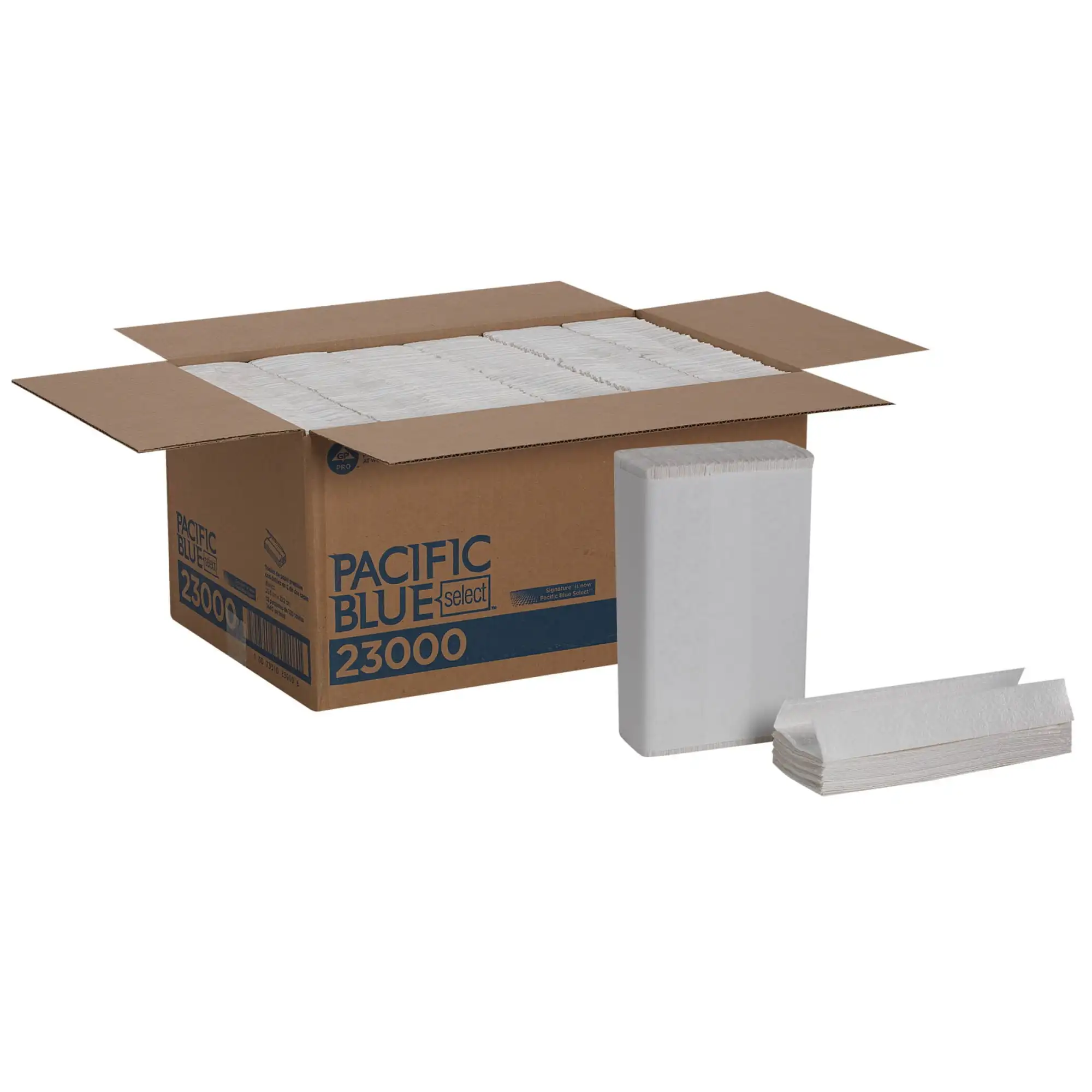 

Georgia Pacific Professional Select C-Fold Paper Towels, 10 1/10 X 13 1/5,白色, 120/Pk, 12 Pk/Ct -Gpc23000