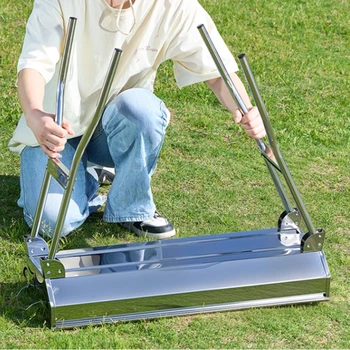 GIANXI 휴대용 숯 바베큐 그릴, 피크닉 조리기구, 바베큐 그릴, 여름 야외 숯불 그릴, 접이식 캠핑 화로