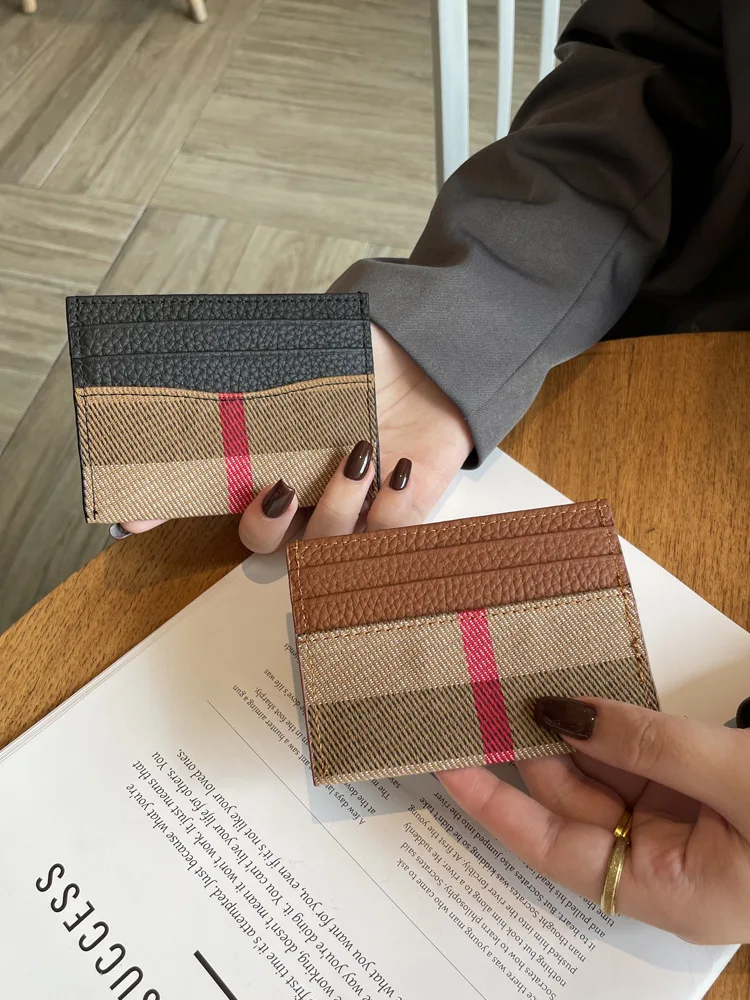 Luxury Design Wallets for Women Multi-Function Card Holder PU Leather Female Small Card Bag Short Women's Purse