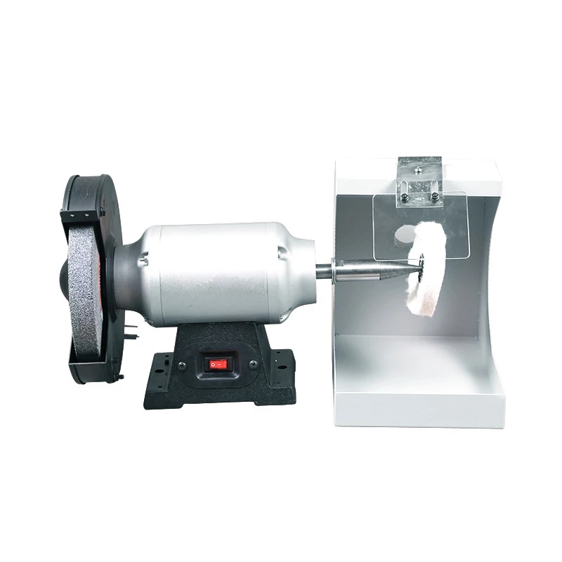 AG Single Sided Top-notch Dust-proof Low-noise Desktop High-speed Polishing Machine with Grinding Wheel