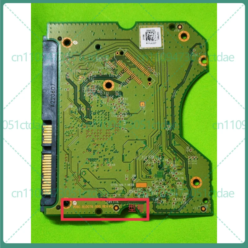 Used FOR WD New 2060-810076 REV P0 Lockless PCB Fully Tested