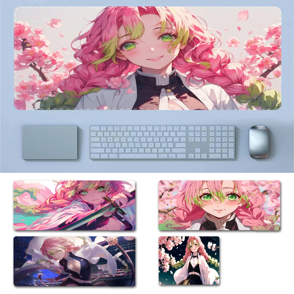 

Demon Slayer Kanroji Mousepad Boy Pad Laptop Gaming Mice Mousepad Size for Game Keyboard Pad for Gamer