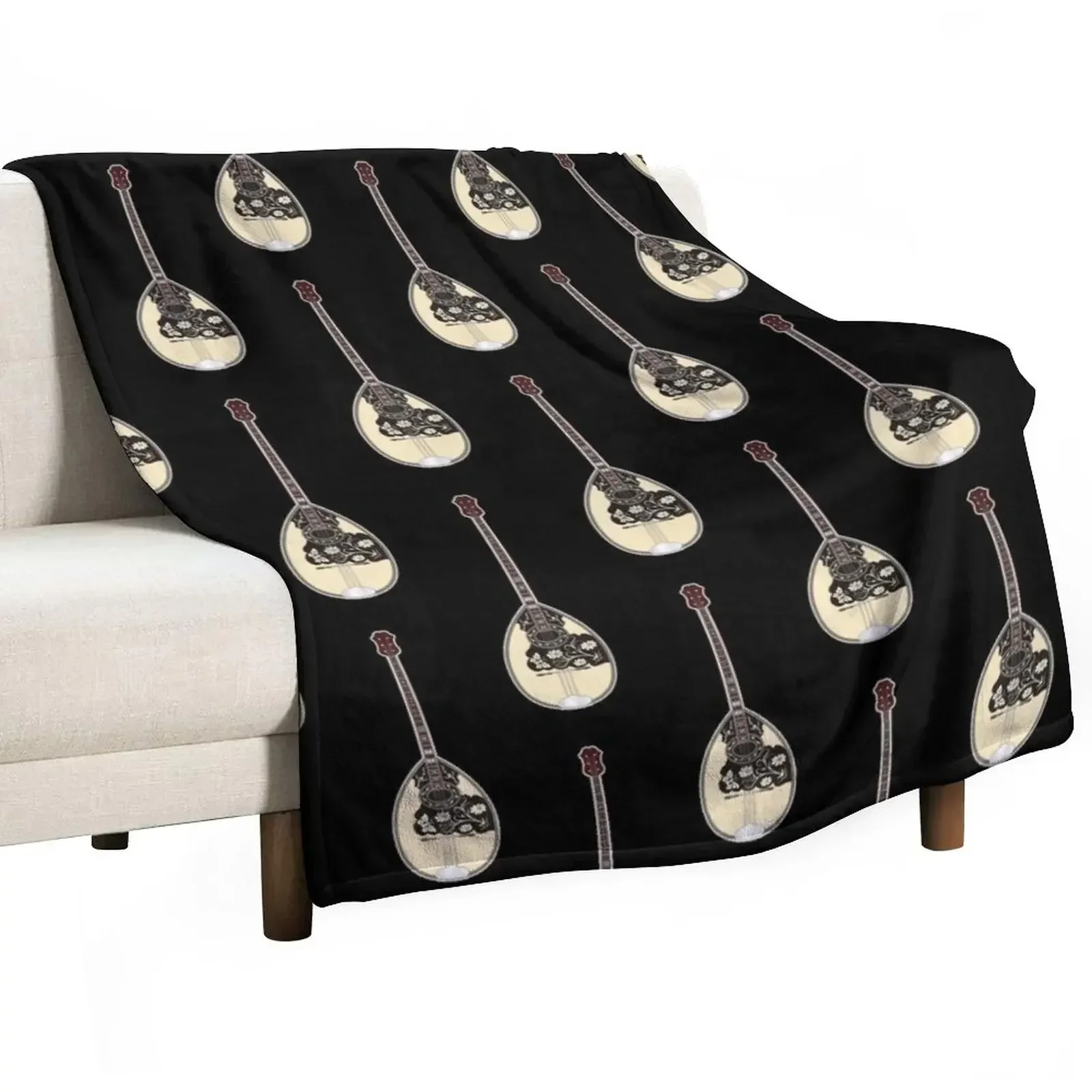 Bouzouki Throw Blanket halloween Thin Travel Blankets