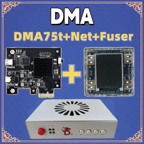 Imagen 1 del producto Paquete DMA | Tarjeta Dma 75T + Fusificador HDMI + Kmbox Net | Juego de herrajes Dma