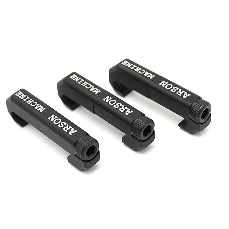 3pcs/Set Wire Guide System Cable Management Rail Cover Picatinny Rail Handguard Wire Guide Tail Fixed - view 4