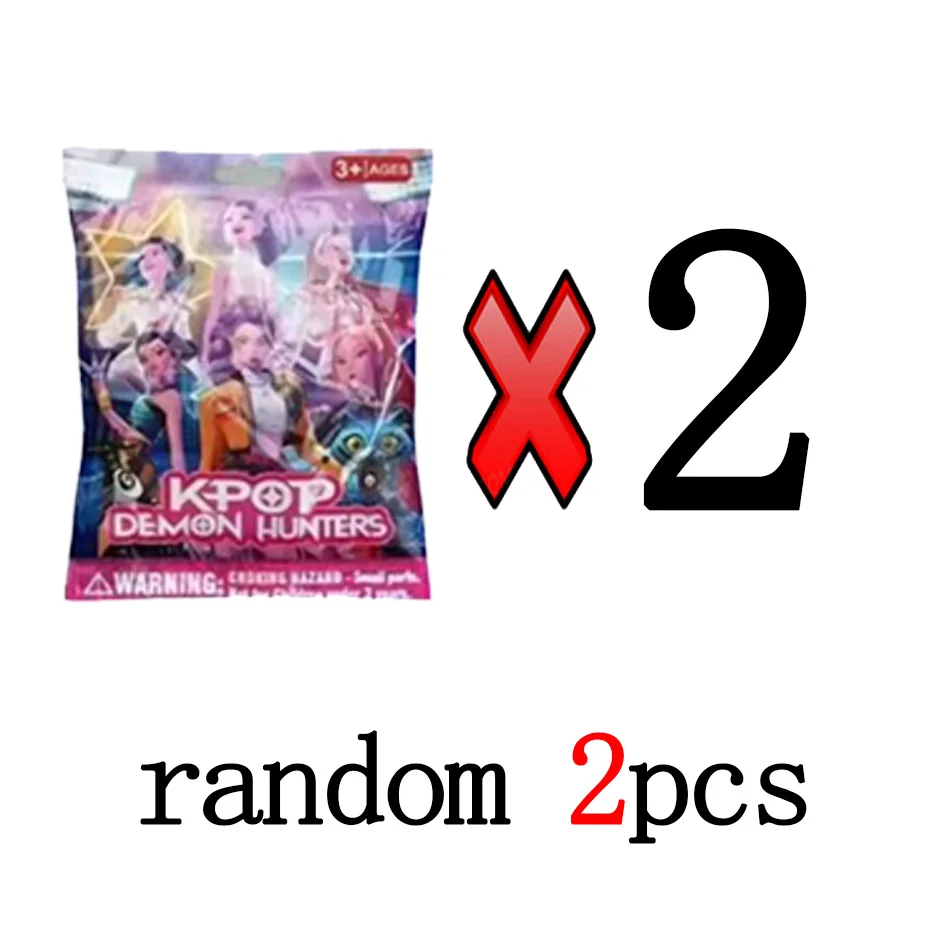 حار أنيمي KPop الشيطان هنتر دمية بولي كلوريد الفينيل لعبة رومي ميرا زوي شخصية الفينيل قناع صندوق أعمى حلية لعبة هدية عيد ميلاد #5