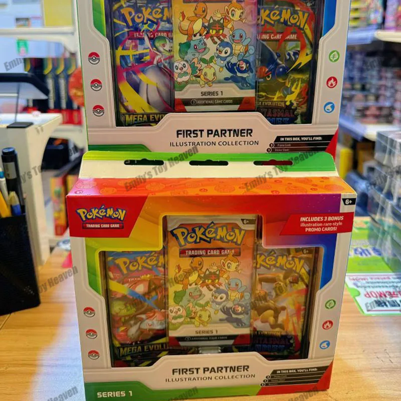 Em Estoque Nova Versão em Inglês Pokémon FIRST PARTNER