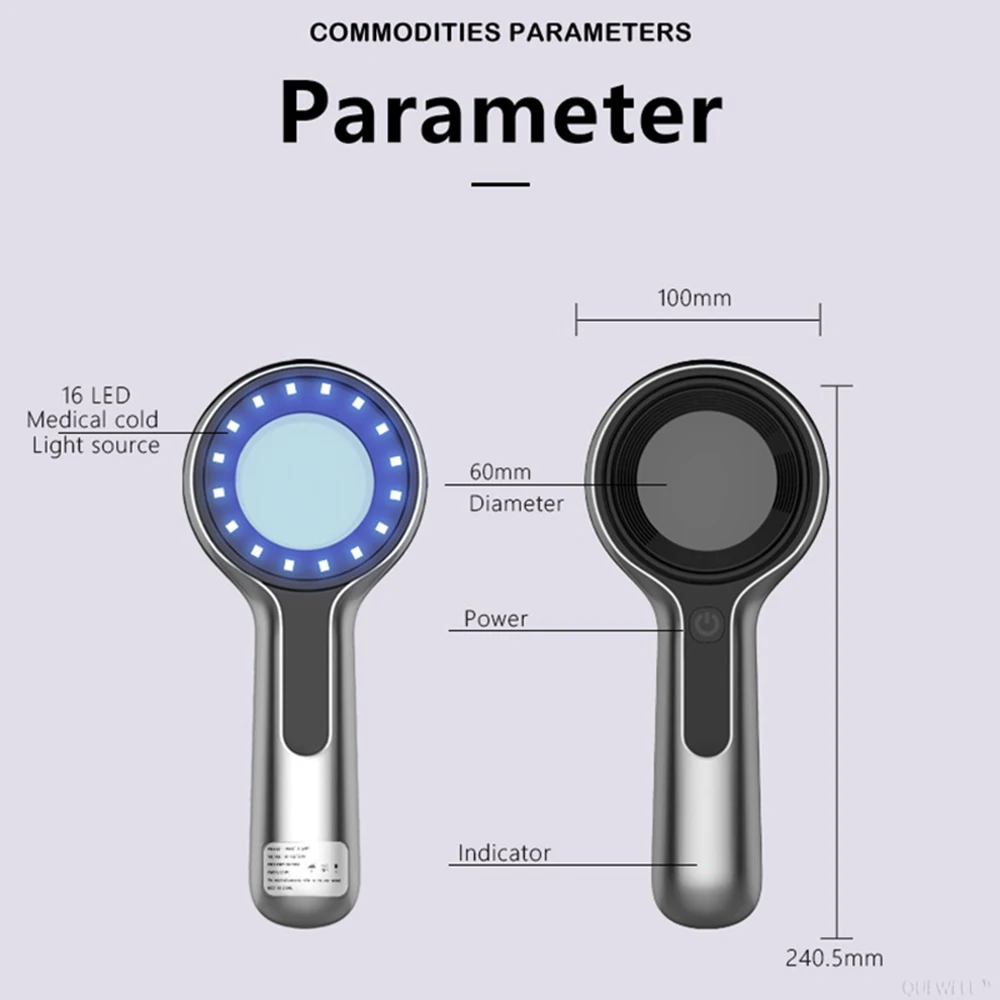 NEW Woods Lamp Skin Analyzer For Skin UV Magnifying For Beauty Facial Testing Wood Lamp Light Skin Analysis Detection Skin Care