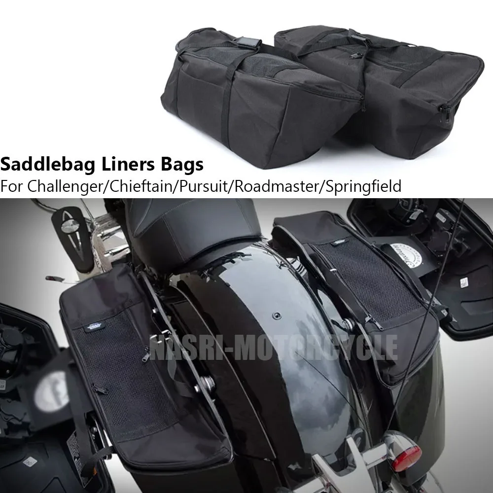 

Новые водонепроницаемые седельные сумки для мотоциклов Indian Challenger/Roadmaster с монтажными ремнями, прочные аксессуары для туристического багажа