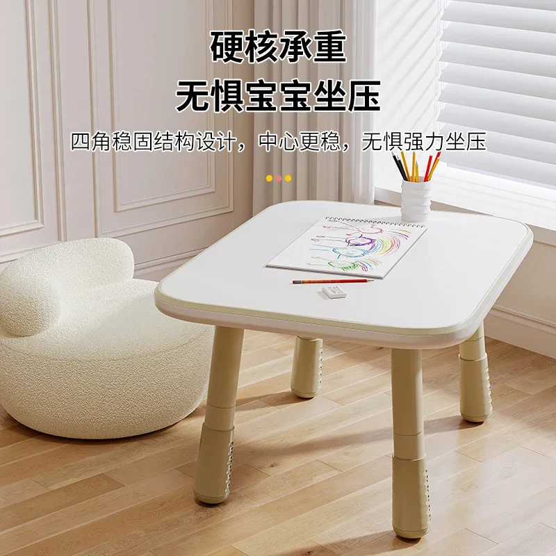 Mesa de amendoim mesa de estudo das crianças levantamento do bebê educação precoce casa jardim de infância área leitura das crianças escrita ta
