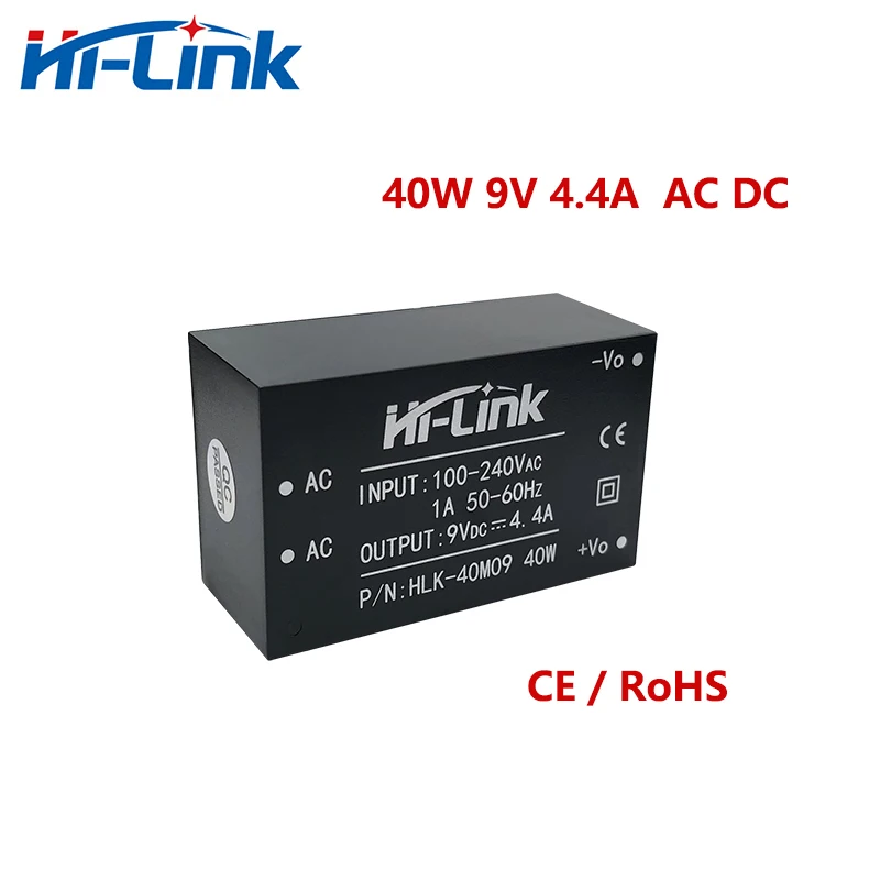 Hi-Link Manfacturer of AC DC Converter Intelligent Module 40W 9V/12V/15V/24V Consumer Electronics 40M09 40M12 40M15 40M24