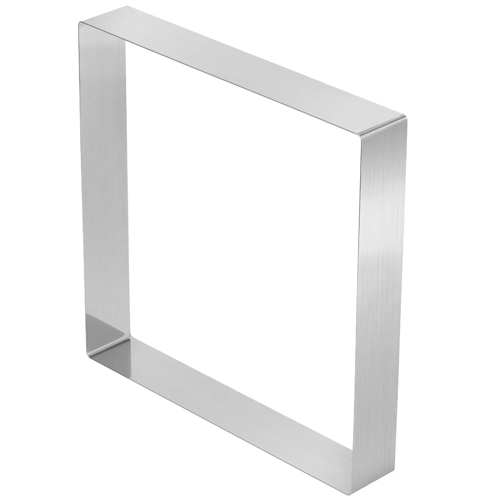 

Stainless Steel Cake Ring 7 Inch Silver Square Mousse Mould Cookie Cutter Baking Tool Reusable Corrosion Resistant High