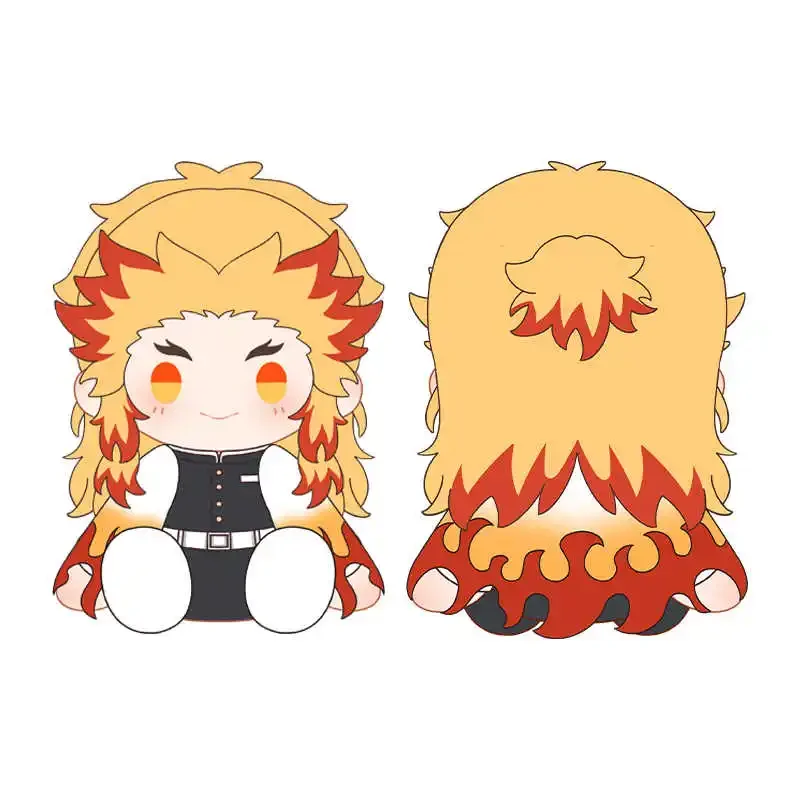 

40CM Rengoku Kyoujurou Plush Doll Adorable Delicacy Furry Cotton Dolls Figure Toys Xmas Gift Throw Pillow Game