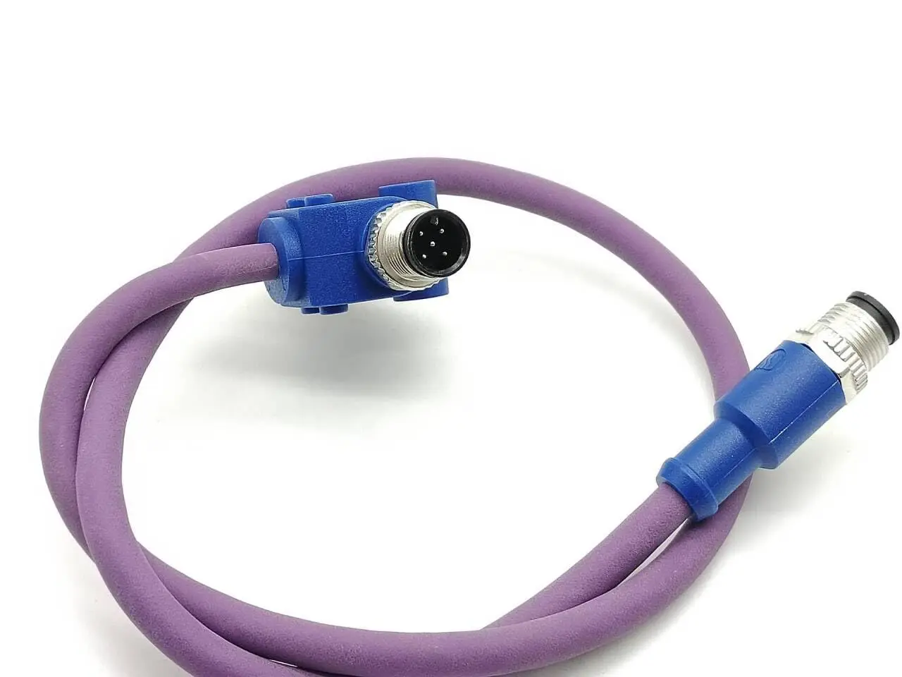 Nmea 2000 Power Cord For Tee System M12 5 Pin Male To Female To M12 Male 5 Pin Cable Length 0.5 Meter
