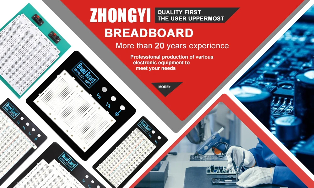 Imagem -05 - Bread Board Zy206h Breadboard Power Supply Module