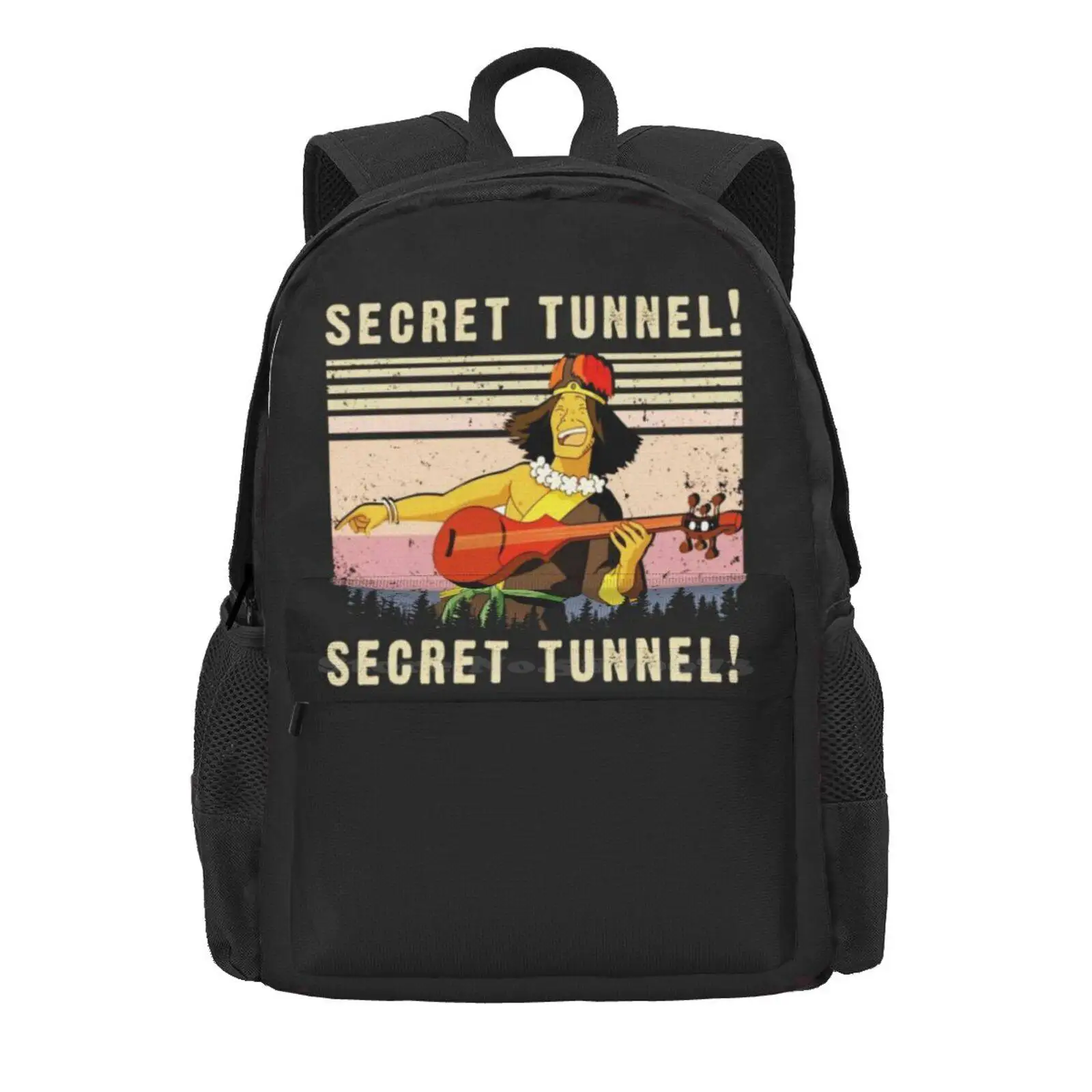 Secret Tunnel Secret Tunnel Last Airbender Vintage Retro Hot Sale Schoolbag Backpack Fashion Bags Secret Tunnel Secret Tunnel