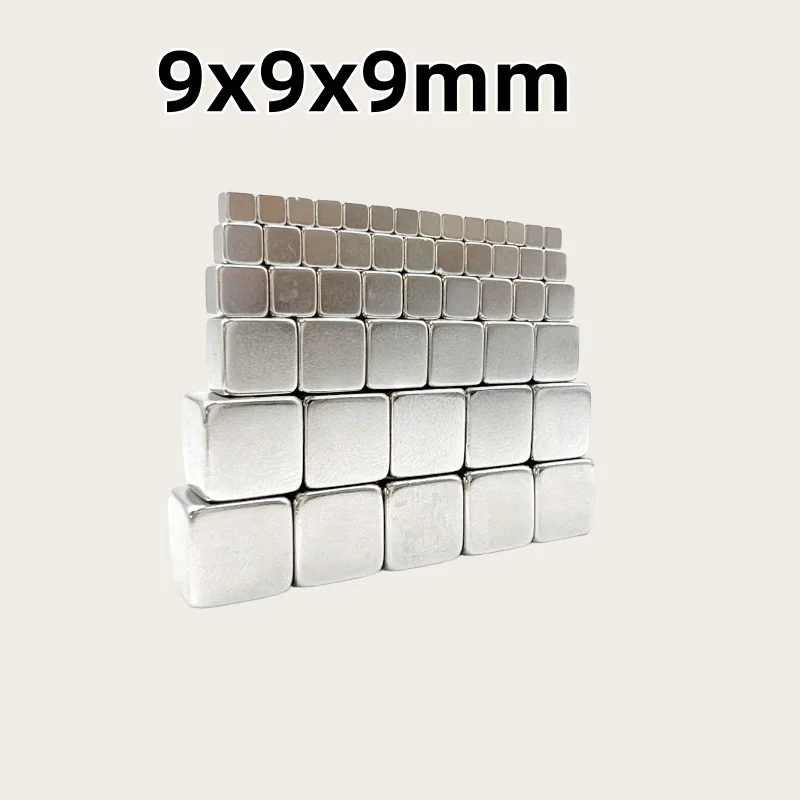 9x9x9mm Square Magnets 9x9x9mm Block Magnet 9x9x9mm For Home Refrigerators, Offices DIY 9*9*9