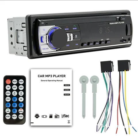 Digital Car Radio Stereo Player JSD-530 520 Bluetooth MP3 60Wx4 FM Audio USB SD In-Dash AUX Input Music Player