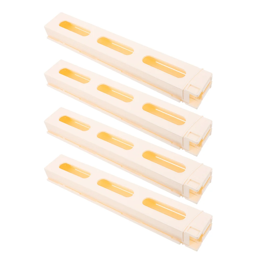 4pcs Domino Box Automatic Card Slot Holder Creative Building Set With Accessories Domino Storage Box Train Building Block