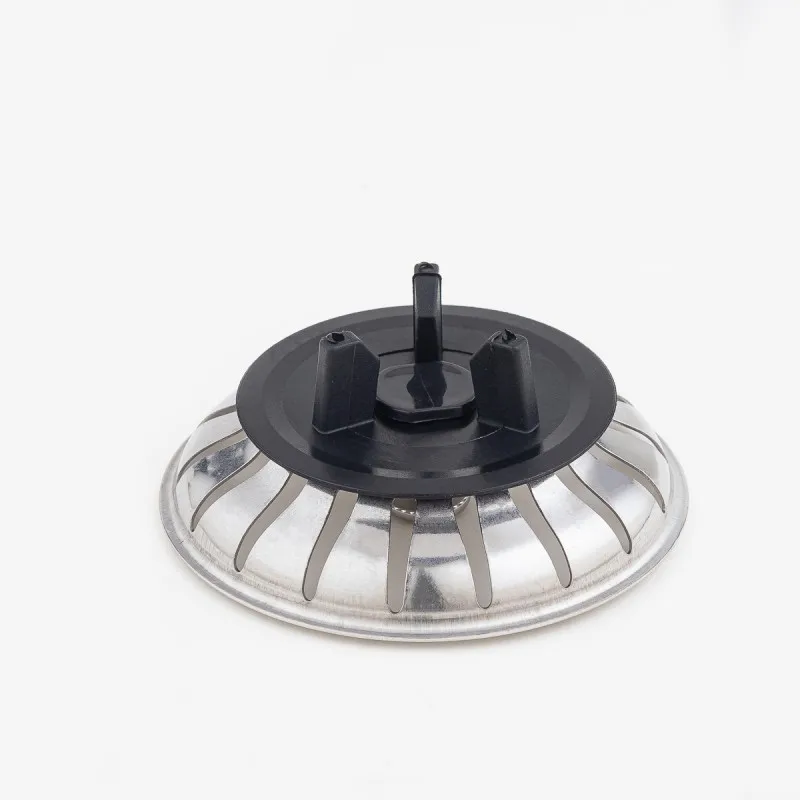 Durable Kitchen Sink Strainer Trap Stainless Steel Filter Basket Three Claw Gasket Drain Stopper Water Waste Clogging Prevention