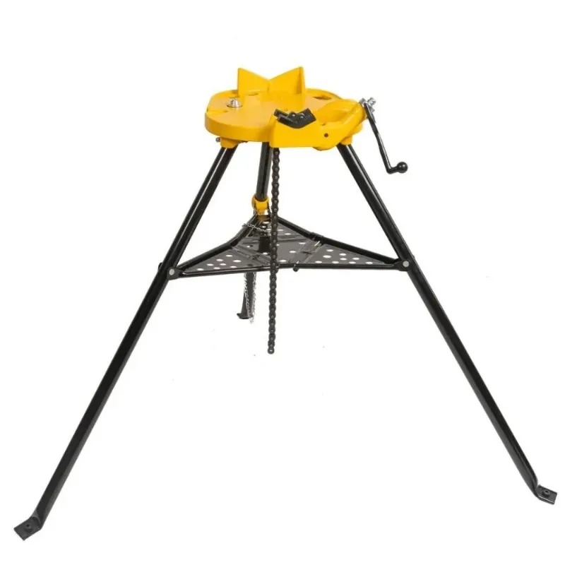 Various Pipe Sizes Multi-Position Aluminum Alloy Pipe Vise Bracket Adjustable Chain Pipe Vise Tool
