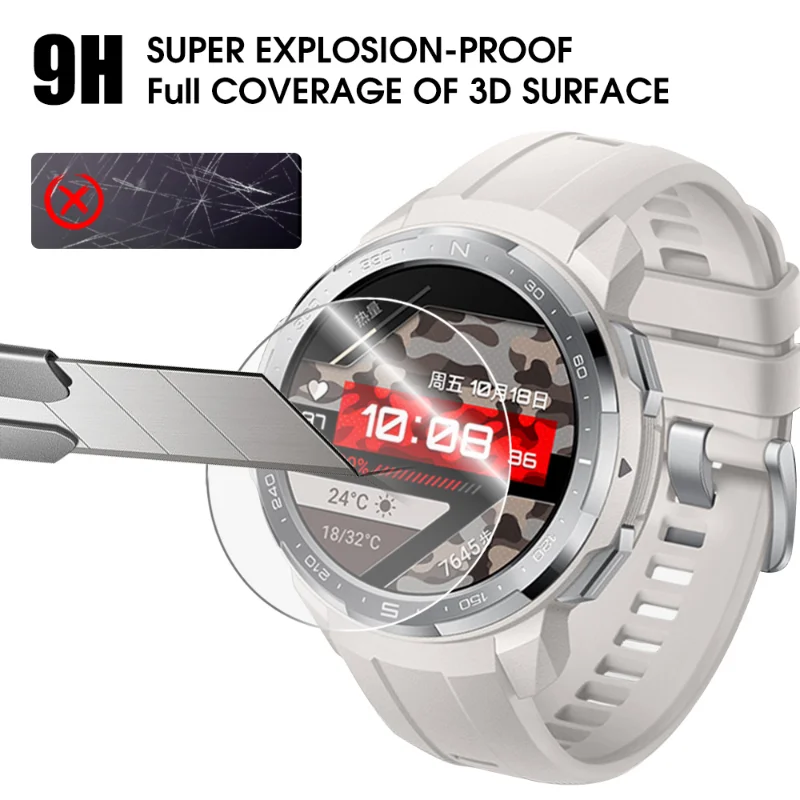 5/1 sztuk dla Honor Watch GS Pro Screen Protector 9H Szkło hartowane dla Honor Watch GS Pro 46mm Akcesoria Folia ochronna