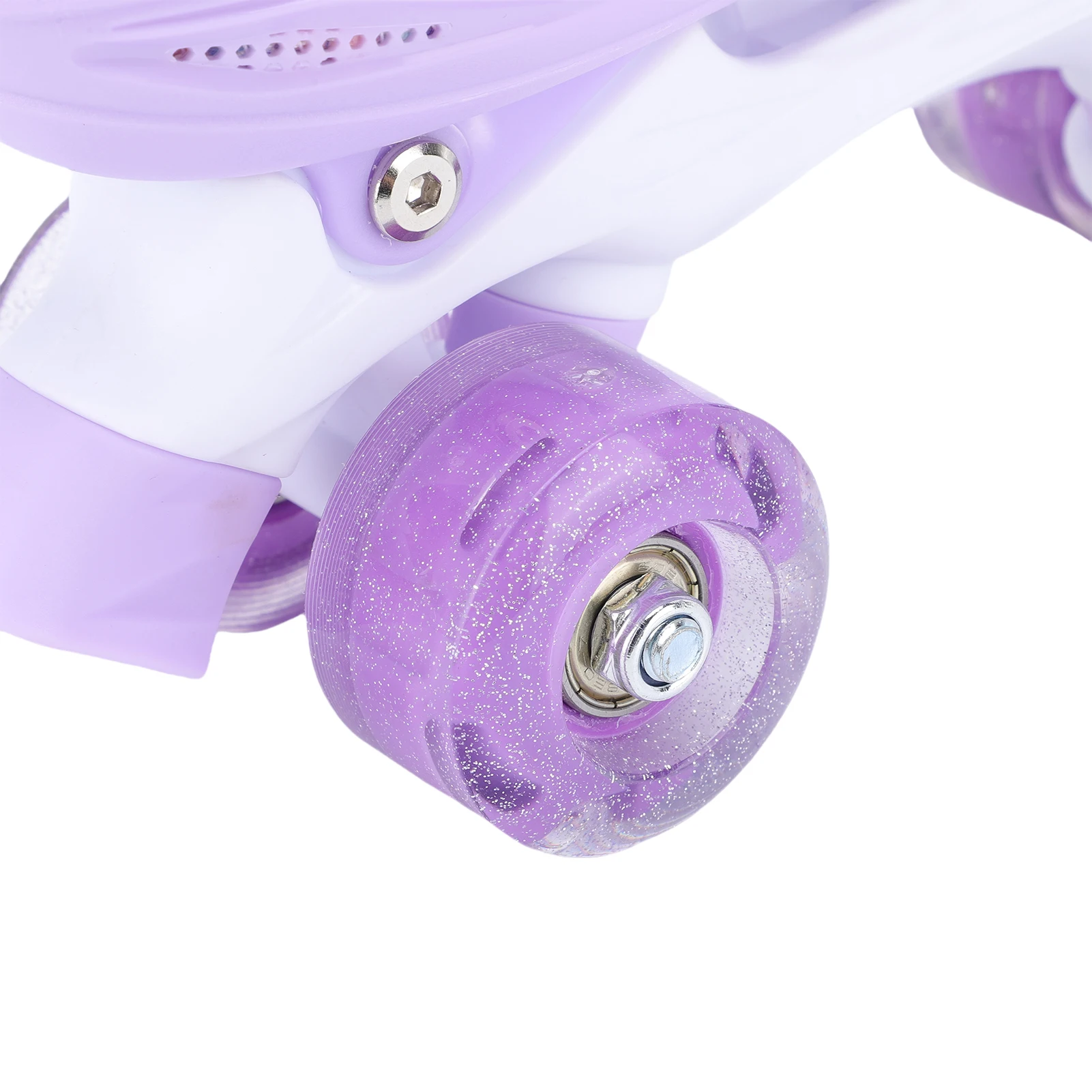 Kinder-Rollschuhe Verstellbar mit Blinkenden Rädern ABEC-Lager Dreifachschutz für Drinnen und Draußen Anpassbare Rollschuhe – Detail 10